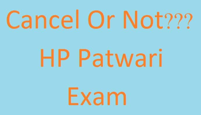 HP Patwari Exam