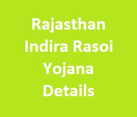 Rajasthan Indira Rasoi Yojana