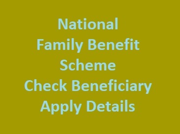 National Family Benefit Scheme