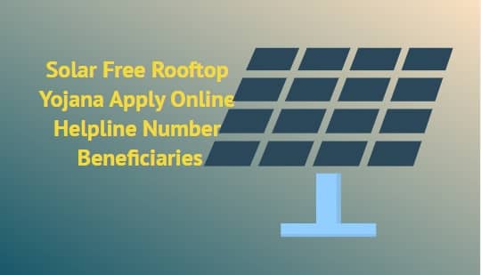 Solar Free Rooftop Yojana