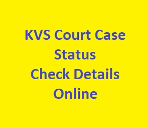 KVS Court Case