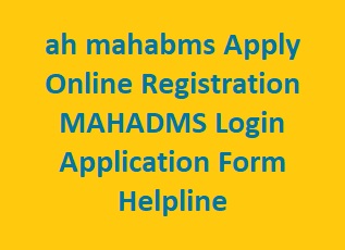 ah mahabms Apply Online Registration