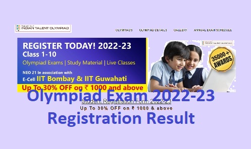 Olympiad Exam Registration, Result indiantalent.org, Last Date